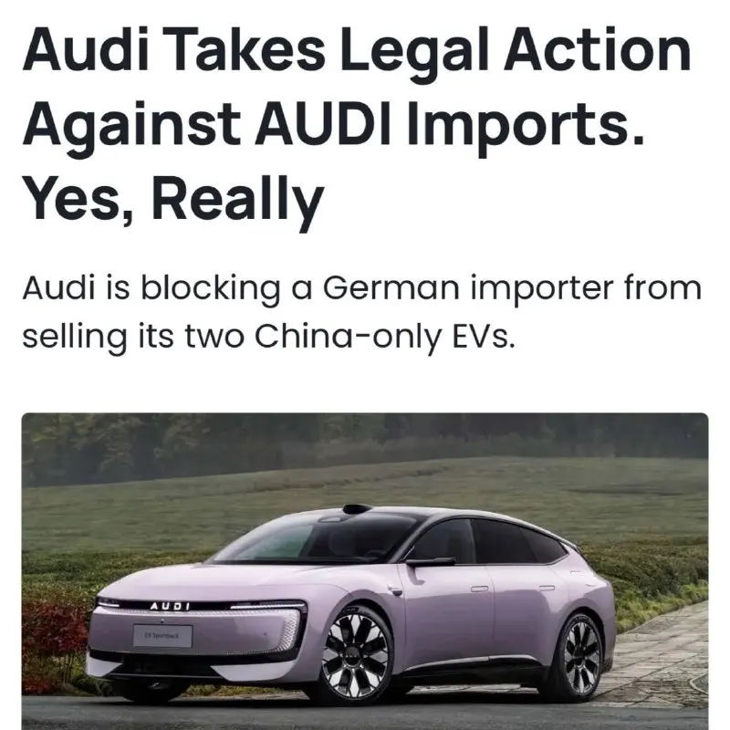Audi: конкуренция с собственным китайским суббрендом