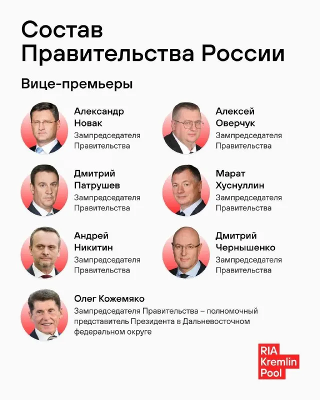 Бюджетный блок возглавил вице-премьер Силуанов